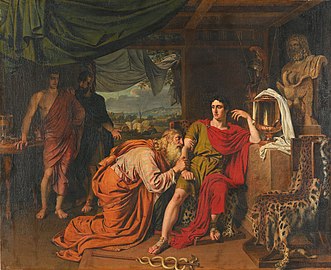 Priam Asking Achilles to Return Hector's Body, 1824