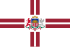 Flaga prezydenta Łotwy