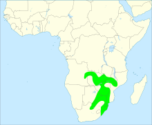 Natal spurfowl distribution map.svg