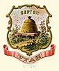 Territorial coat of arms (1876) of Utah Territory
