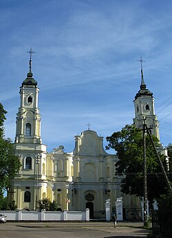 Baroque Holy Trinity church in Kobyłka