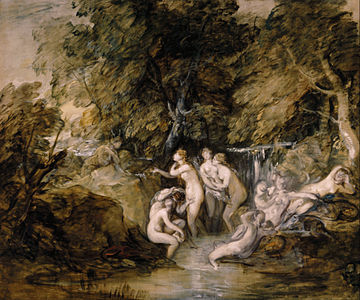 Diane et Actéon par Thomas Gainsborough (1785-1788) Royal Collection