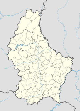 LUX. Карта розташування: Люксембург