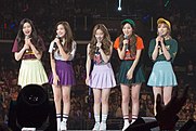 Red Velvet performing in 2015