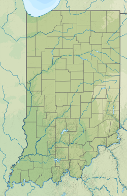 Evansville is located in Indiana