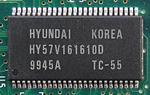 現代電子 HY57V161610D 同步動態隨機存取記憶體