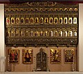 Iconostasul mănăstirii Cotroceni expus la Muzeul Național de Artă al României