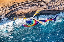 AS350 Rainbow Helicopter in Hawaii, 2021