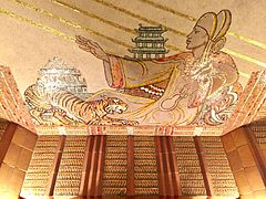 Asia mosaic detail