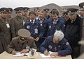 Підписання донесення про ліквідацію останніх ракет, 1989 рік, Казахстан