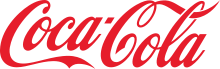 Script "Coca-Cola" with the first "C" underlining the "oca" and the last "C" looping over the "ola" and through the loop of the "l".