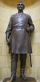 Statue of Shields at the Minnesota State Capitol