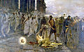 《聖パウロの殉教》1887年 マラガ大聖堂（英語版）所蔵 エンリケ・シモネ