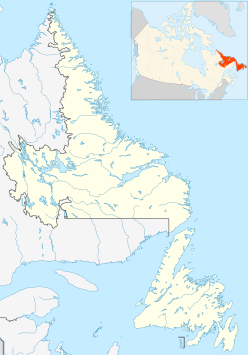 Mistastin crater is located in Newfoundland and Labrador