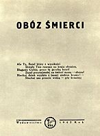 Camp of Death pamphlet (1942) by Natalia Zarembina[241]