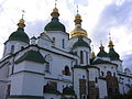 キエフの聖ソフィア大聖堂はイヴァン・マゼーパによって改修作業が開始され、1740年に終わった。大聖堂は内部の古来の装飾が保存され、外部だけはウクライナ・バロックの様式で造りかえられた。