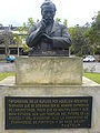 Busto de Louis Pasteur na Universidade Nacional de Colombia, Bogotá.