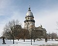 The Illinois State Capitol in Springfield, Illinois is one of 44 U.S. state capitols listed on the NRHP.
