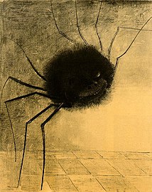 Păianjem zâmbitor de Odilon Redon