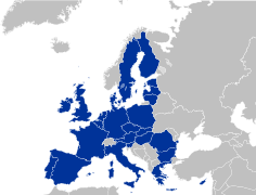 2007. aastal liitusid Euroopa Liiduga Rumeenia ja Bulgaaria (Euroopa Liidu 2007. aasta laienemine)