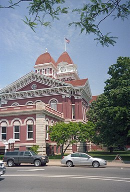 Former Lake County Courthouse in Crown Point, Indiana