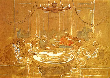 Last supper, 1850