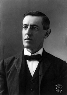 A portrait of Woodrow Wilson as president of Princeton