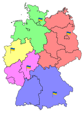 Консульські округи України в Німеччині