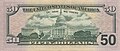 The U.S. Capitol is on the back of the $50 bill