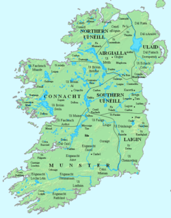 Early peoples and kingdoms of Ireland, c.800