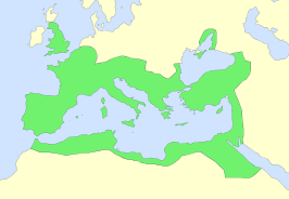 Het Romeinse Rijk in het jaar 60 n.Chr.