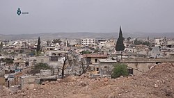 Jindires after its capture by the Syrian National Army in March 2018.