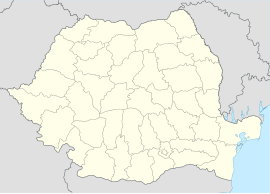Poloha mesta v rámci Rumunska