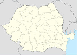Carașova na mapi Rumunije