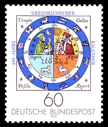DBP 1982 1155 400 Jahre Gregorianischer Kalender.jpg