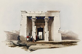 189. Temple of Dandour, Nubia.