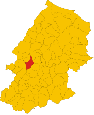 Limosano - Localizazion