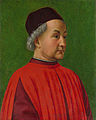 پُرترهٔ یک مرد ۱۴۴۸-۱۴۹۴ م. اثر دومنیکو گرلاندایو