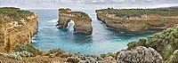 Island Archway on the Great Ocean Road in Victoria, Australia.