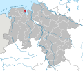 Položaj grada u Donjoj Saksoniji
