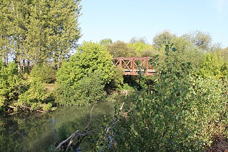 Мост на реци Колубари село Веселиновићи.