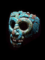 „Masca lui Tlaloc sau Quetzalcoatl”