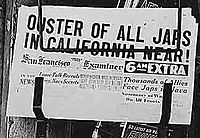 San Francisco Examiner front page, Friday, February 27, 1942