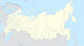 Volgograd na mapi Rusije