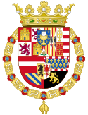 Coat of Arms of Philip II of Spain - Galicia Variant (1558-1580).svg