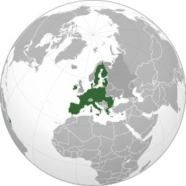 Розташування Європейського Союзу