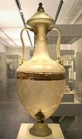Greek amphora; 2nd half of the 2nd century BC; glass; from Olbia (Roman-era Sardinia); Altes Museum (Berlin)