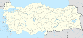 Bebek is located in Turkey