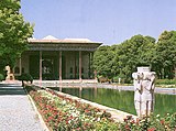 Chehel Sotoun Garden, Isfahan, Iran