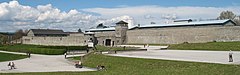 Mauthausen concentration camp, exterior view (cropped).jpg